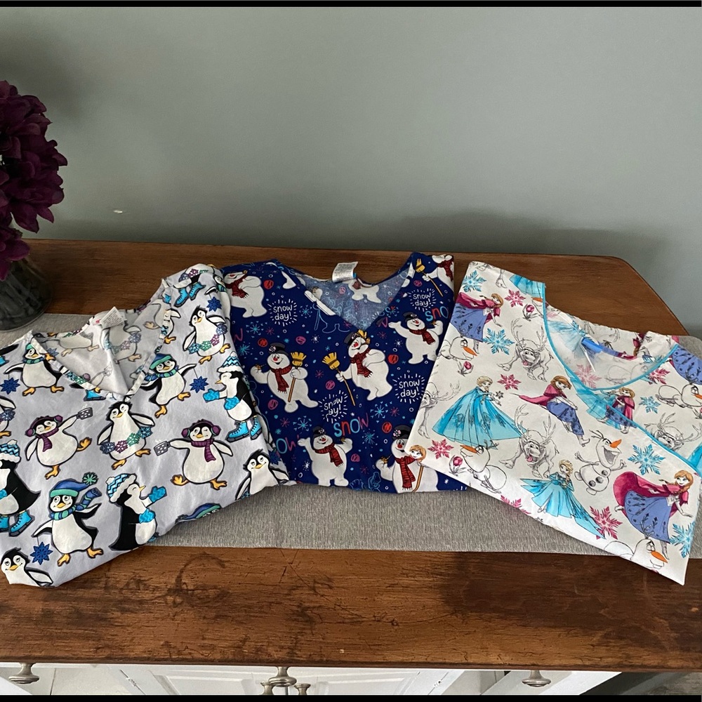 Scrub Tops (bundle)